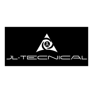 JL-Tecnical B&W Inverse Logo PNG Vector