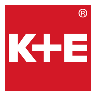 K E Druckfarben Logo PNG Vector