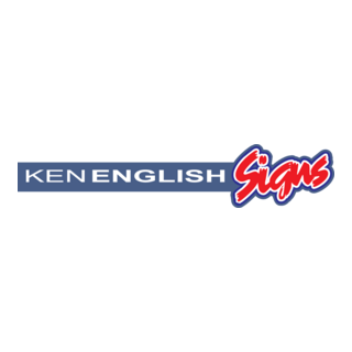 Ken English Signs Logo PNG Vector