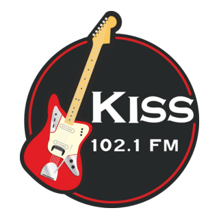 Kiss Fm 102.1 Classic Rock Logo PNG Vector