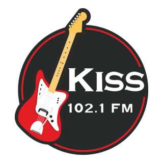 Kiss fm 102.1 Logo PNG Vector