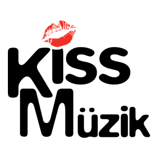 Kiss Muzik Logo PNG Vector