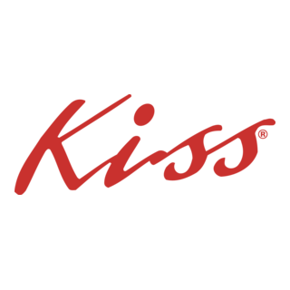 Kiss Salon Products Logo PNG Vector