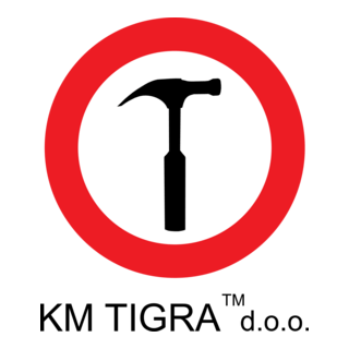 KM Tigra d.o.o. Logo PNG Vector
