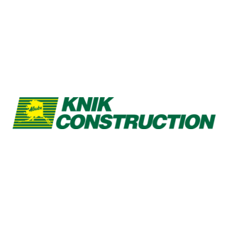 Knik Construction Logo PNG Vector