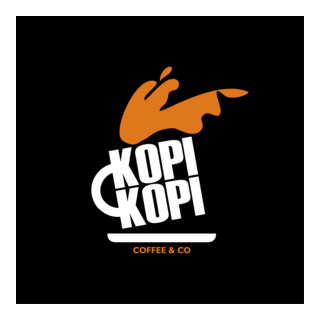 KOPIKOPI Coffee & Co Logo PNG Vector