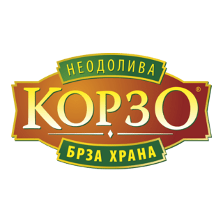 KORZO Fast Food MKD Logo PNG Vector