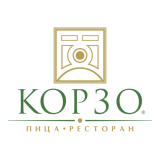 KORZO Picerija Restoran Logo PNG Vector