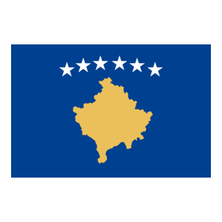 Kosovo Flag Logo PNG Vector