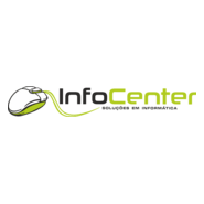 InfoCenter Lan House & Cyber Cafe Logo PNG Vector
