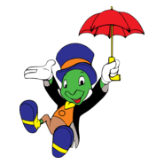 Jiminy Cricket Logo PNG Vector