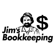 Jim's Bookkeeping Logo PNG Vector
