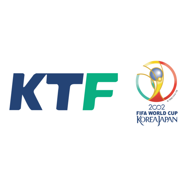 KTF - 2002 World Cup Official Partner Logo PNG Vector