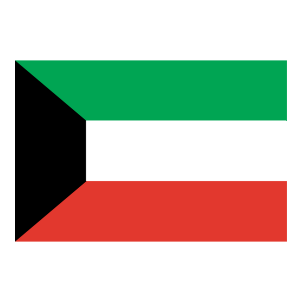 Kuwait Flag Logo PNG Vector