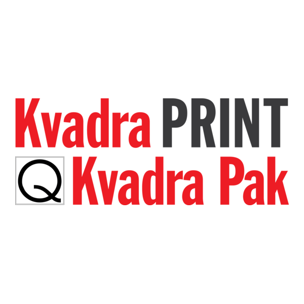 Kvadra Print Kvadra Pak Logo PNG Vector
