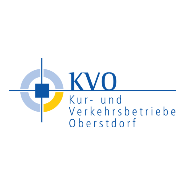 KVO Kur- und Verkehrsbetriebe Oberstdorf Logo PNG Vector