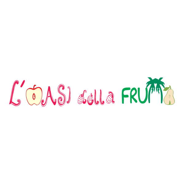 L' OASI DELLA FRUTTA Logo PNG Vector