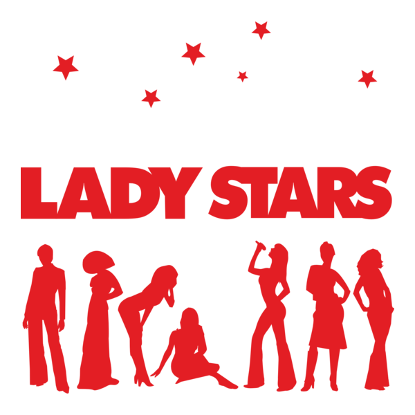 Lady Stars Logo PNG Vector