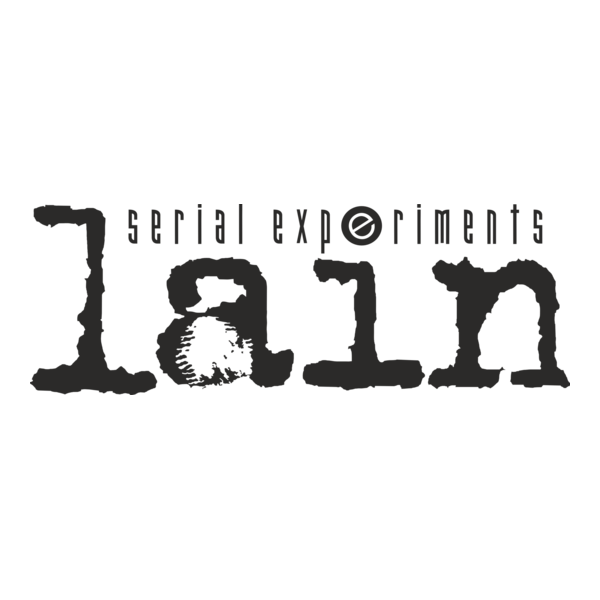 Lain Anime Manga Logo PNG Vector