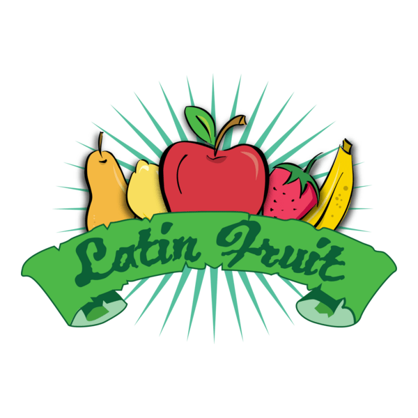 Latin Fruit Logo PNG Vector