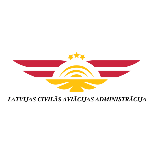 Latvijas Civilas Aviacijas Administracija Logo PNG Vector