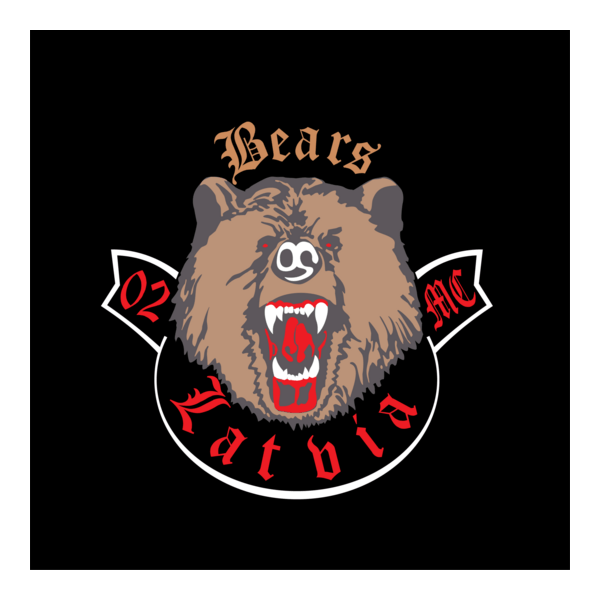 Lāči - The Bears Logo PNG Vector