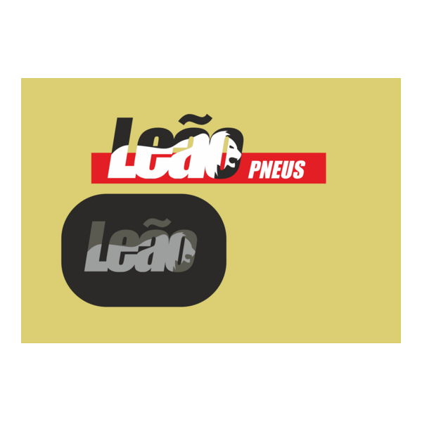 LEÃO PNEUS Logo PNG Vector