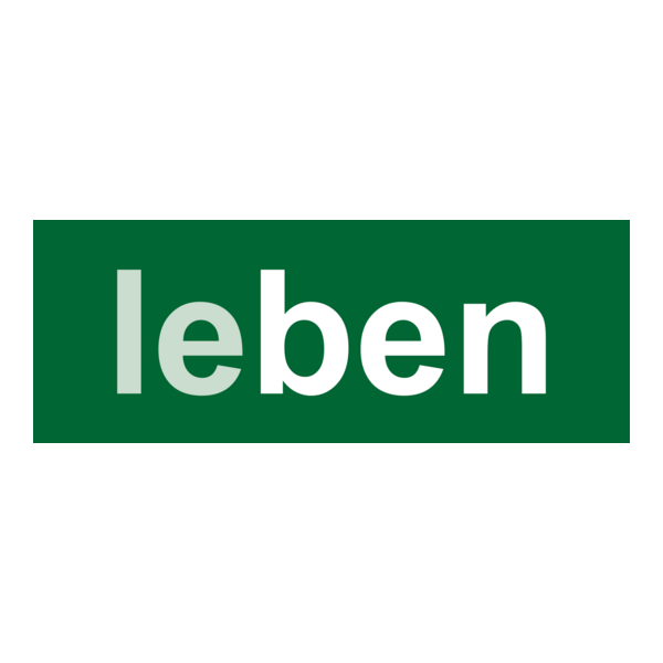 leben Logo PNG Vector