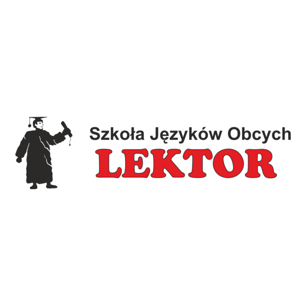 Lektor Szkola Jezykow Obcych Logo PNG Vector