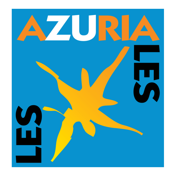 Les Azuriales Logo PNG Vector