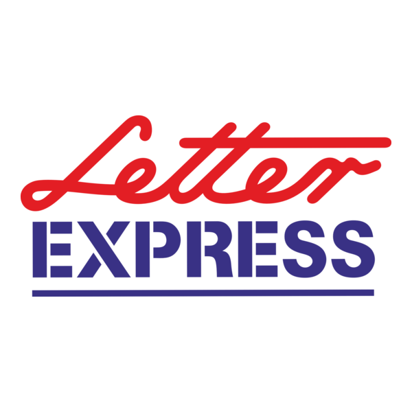 Letter Express Logo PNG Vector