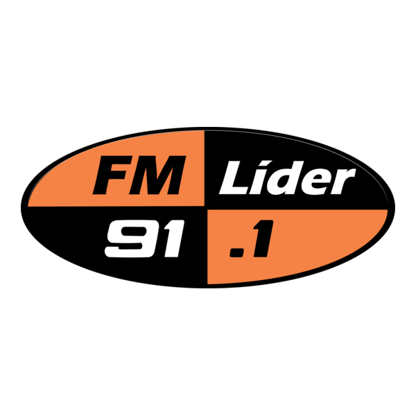 Lider FM 91.1 Logo PNG Vector