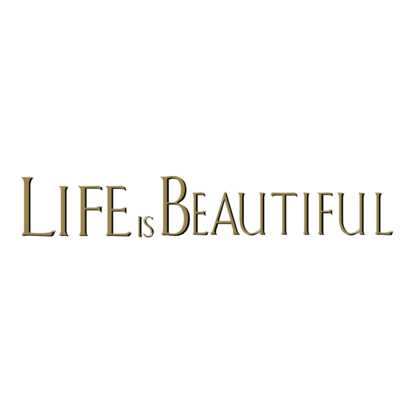 Life Is Beautiful Logo PNG Vector