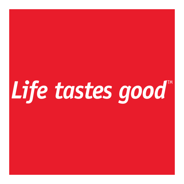 Life tastes good Logo PNG Vector