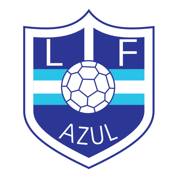 Liga de Futbol de Azul Logo PNG Vector