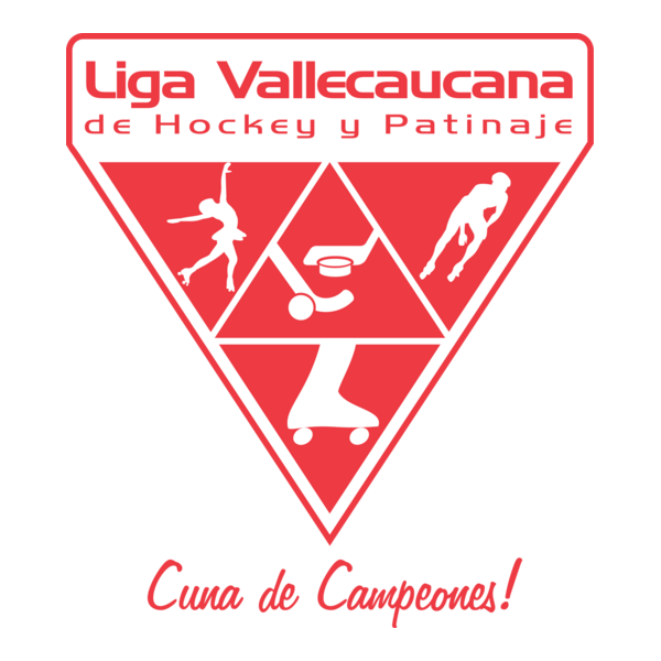 Liga Vallecaucana de Hockey y Patinaje Logo PNG Vector