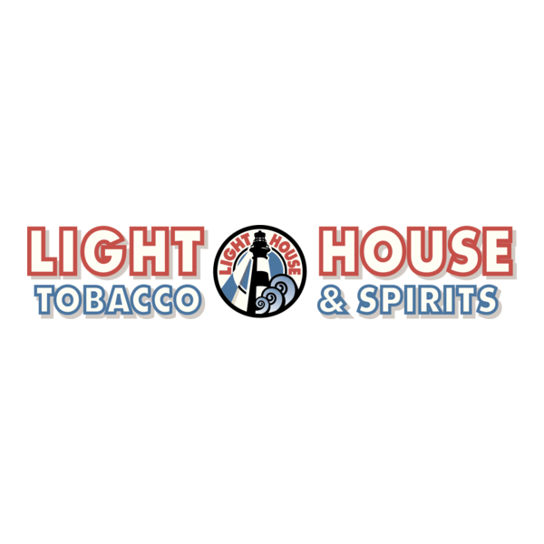 Light House Tobacco & Spirits Logo PNG Vector