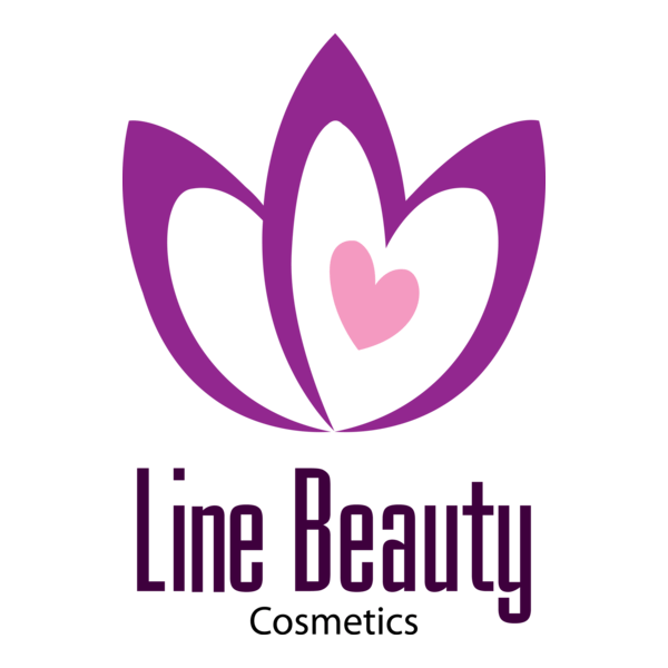 Line Beauty B Logo PNG Vector