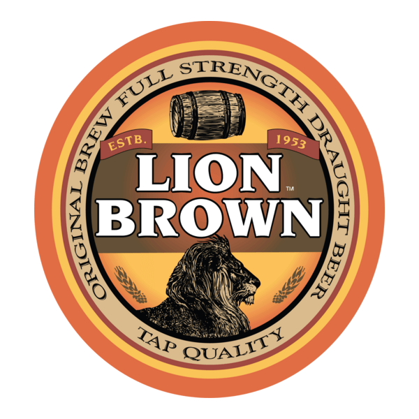 Lion Brown Logo PNG Vector