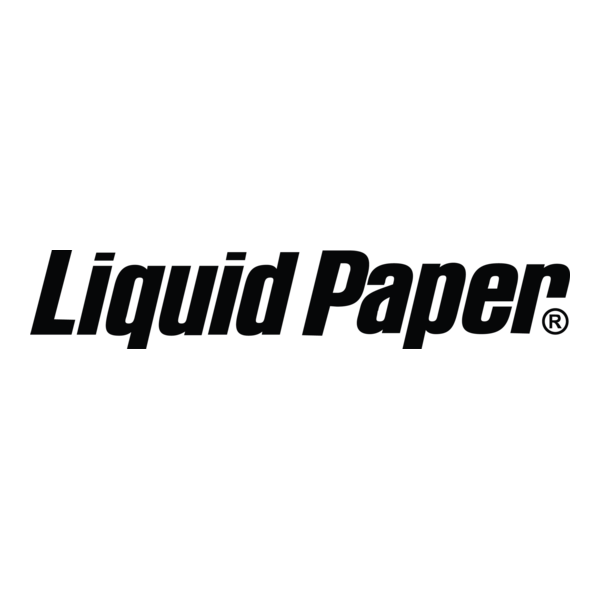Liquid Paper Logo PNG Vector