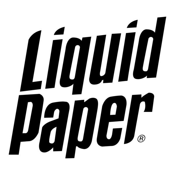 Liquid Paper Logo PNG Vector