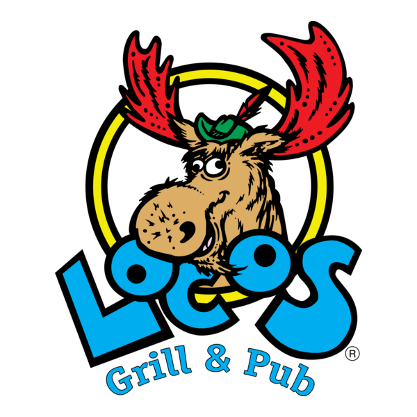 Locos Grill and Pub Logo PNG Vector