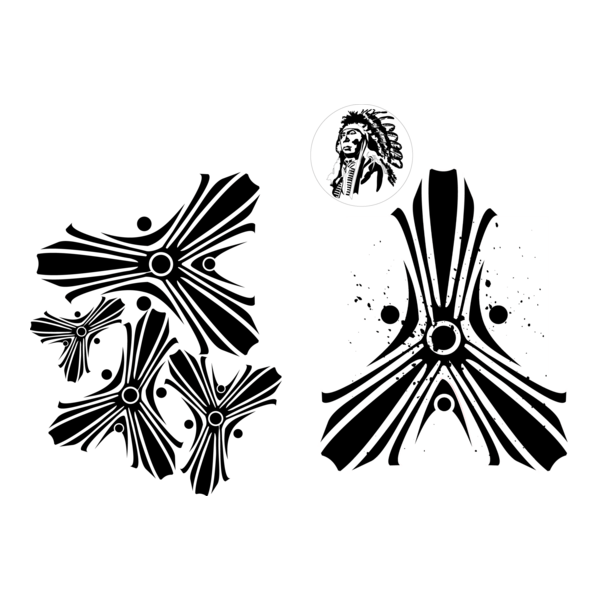 LOS INDIOS SOL GALACTICOS Logo PNG Vector