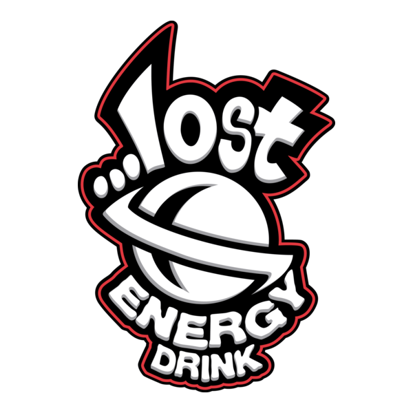 Lost Energy Drink Logo PNG Vector