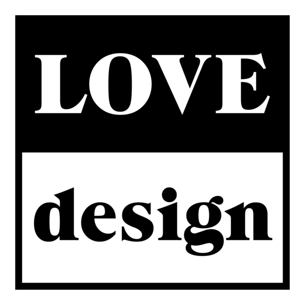 LOVE DESIGN Logo PNG Vector