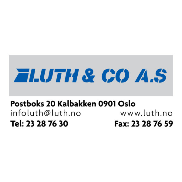 LUTH & CO AS Logo PNG Vector