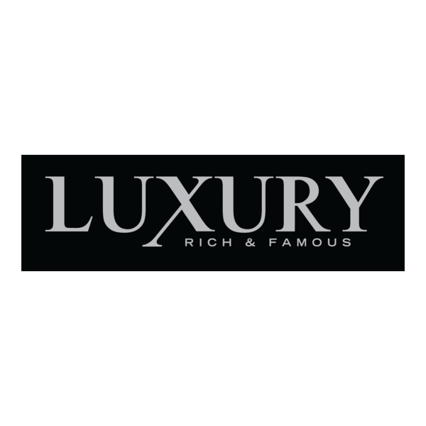 Luxury Rich & Famous Logo PNG Vector