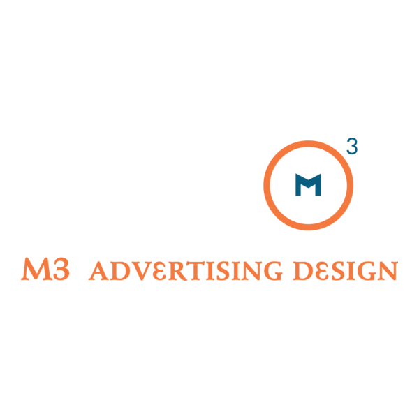 M3 Advertising Design Logo PNG Vector