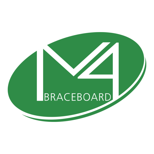 M4 Braceboard Logo PNG Vector