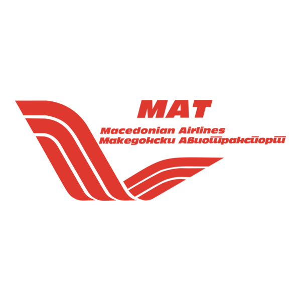 Macedonian Airlines Logo PNG Vector